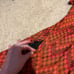Orange zigzag pattern Phoenix button front playsuit romper never worn w/ pockets
