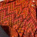 Orange zigzag pattern Phoenix button front playsuit romper never worn w/ pockets
