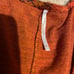 Orange zigzag pattern Phoenix button front playsuit romper never worn w/ pockets