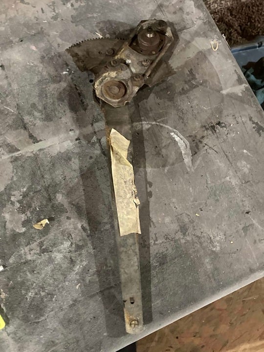 Dart Barracuda Valiant Drivers side Window Regulator 1964-1966
