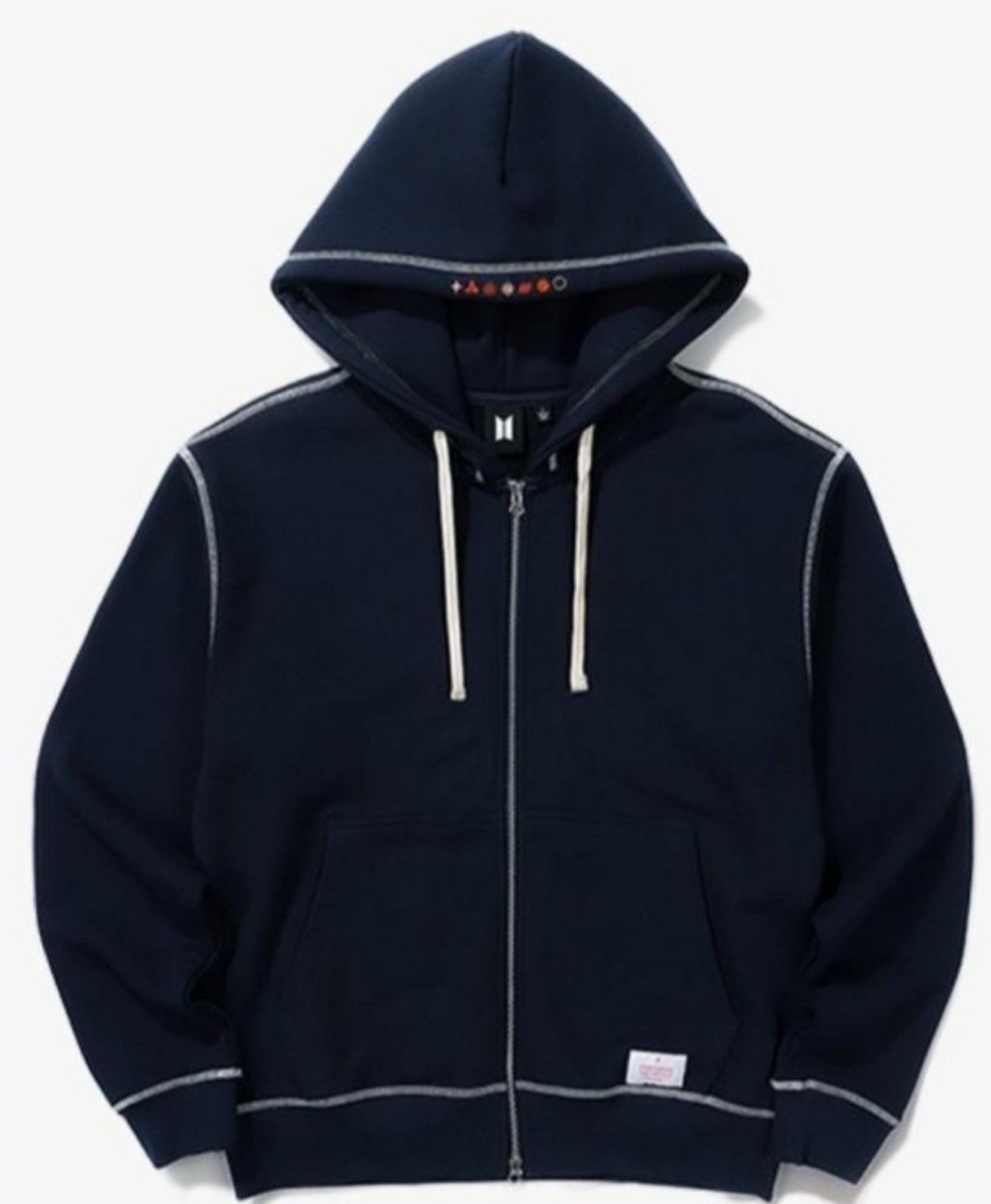 BTS PTD on Stage Zip Up Hoodie Size Medium
