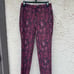 L’AGENCE Size 4 Ludivine Trousers Red Snakeskin Straight Leg Ankle Work Dress