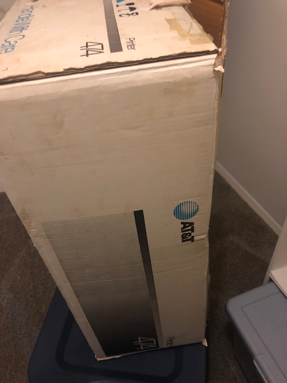 Vintage AT&T dot matrix printer