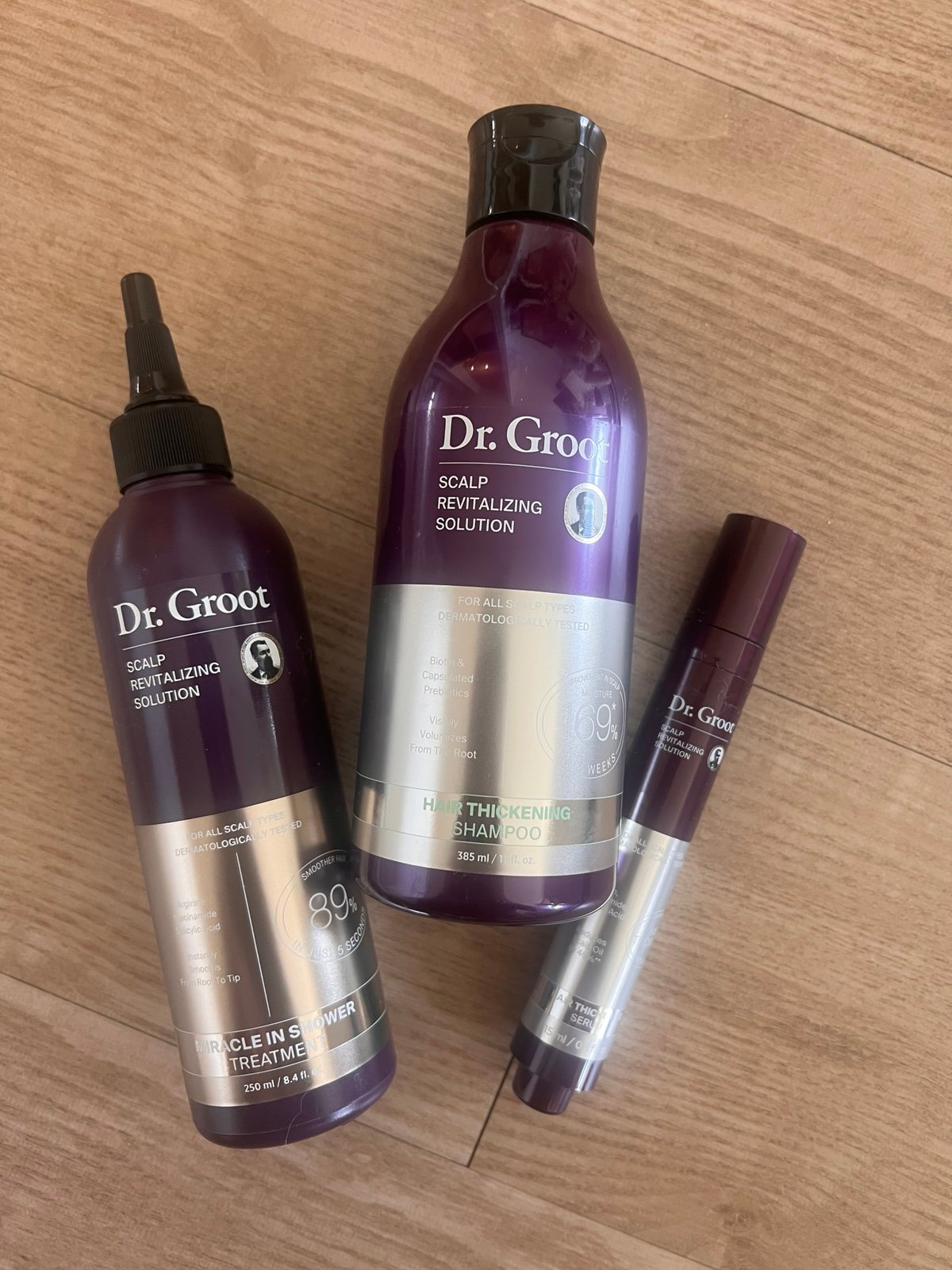 Dr Groot hair care set