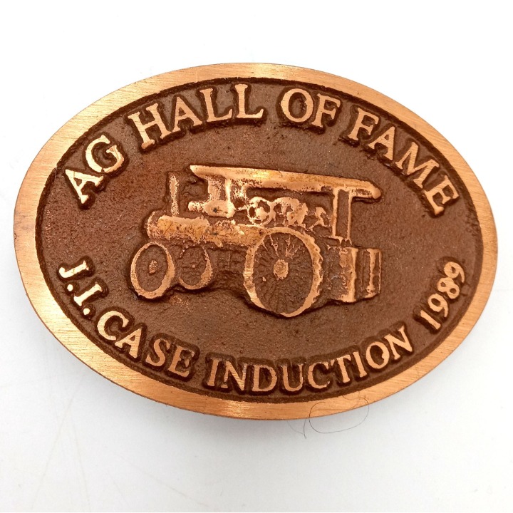 Case Tractor Belt Buckle Ag Hall Of Fame 1989 Limited Edition Agriculture Farm