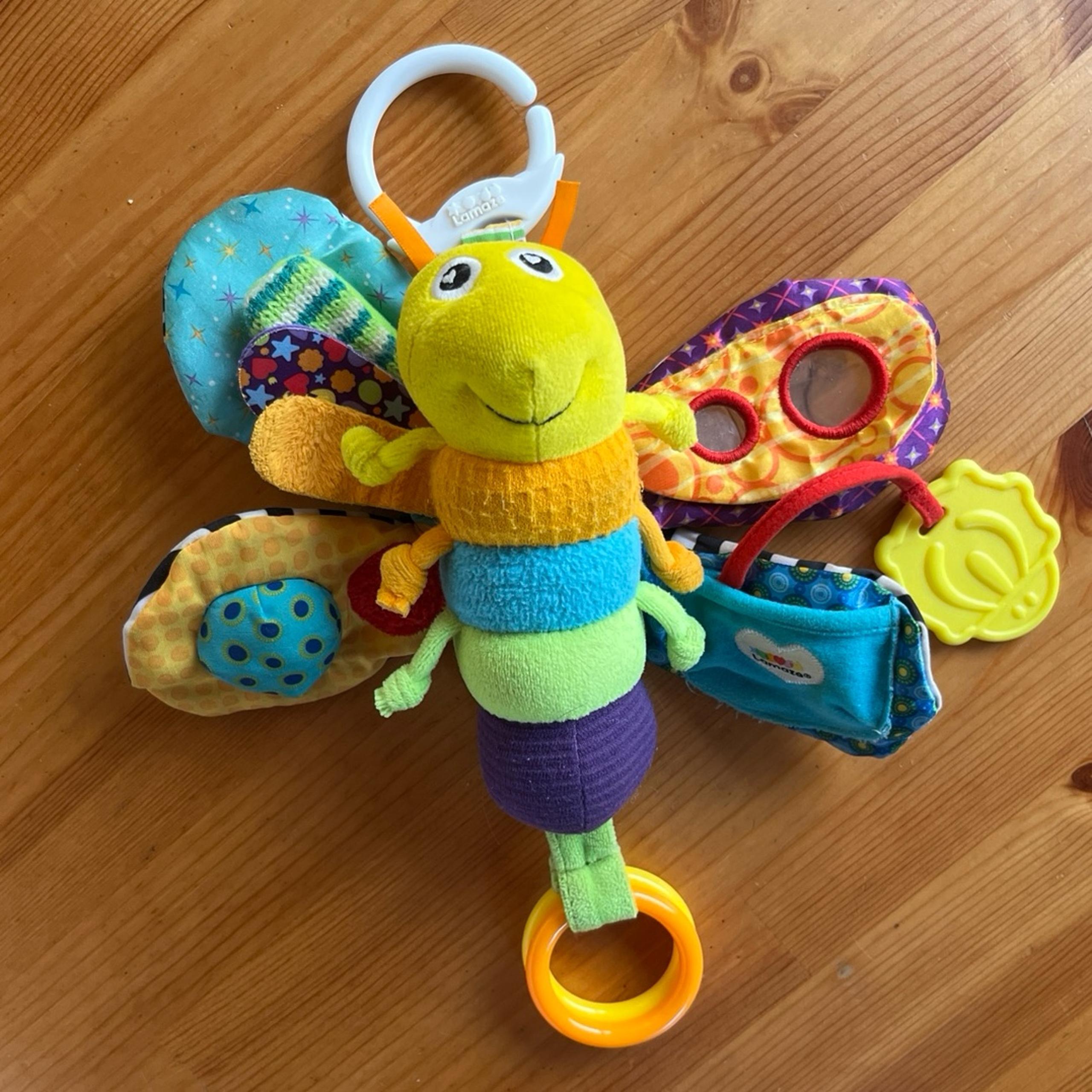 Lamaze butterfly baby toy