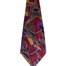 Mulberry Thai Silk Men's Tie Hand Sewn Grade A Thai Silk Carmel by the Sea