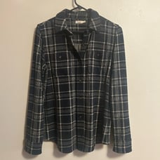 Faherty Legend Sweater Shirt Dakota Plaid Size Small