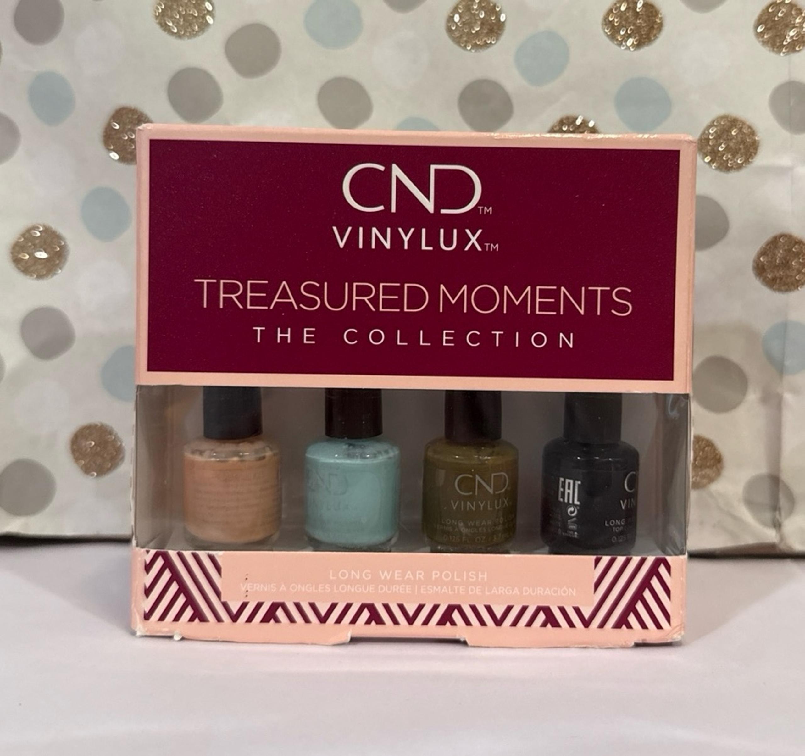 CND vinylux longwear nail polish - treasured moments collection