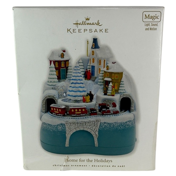 NIB Home for the Holidays Magic Hallmark Keepsake Ornament 2010 QXG7706 Train