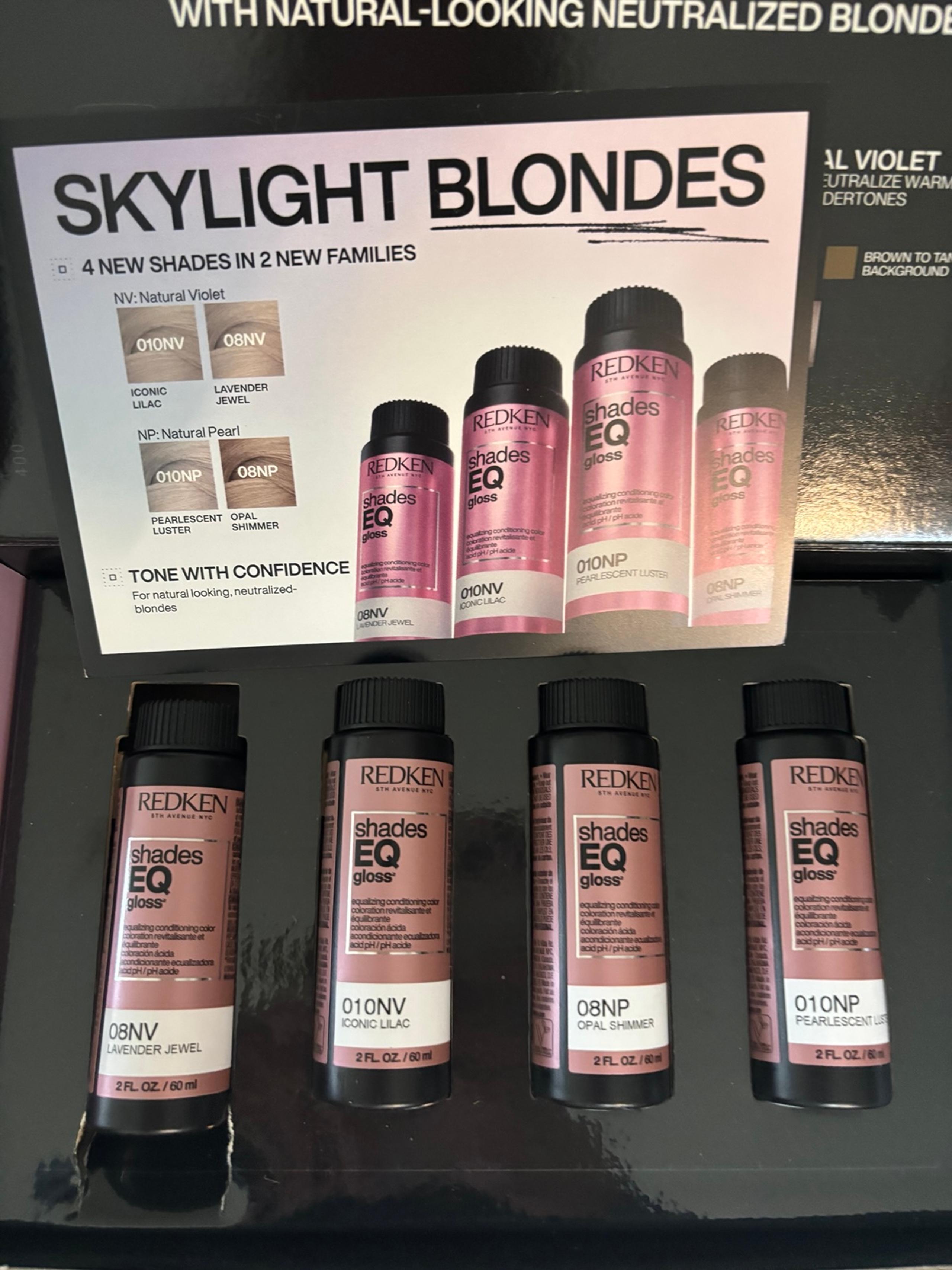 Redken blonde high bright set of 3