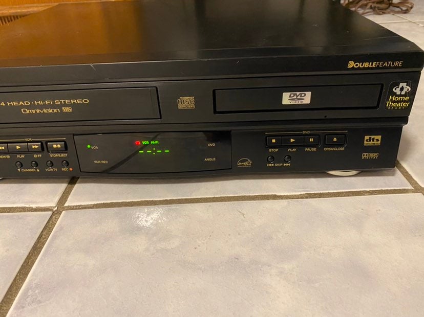Panasonic Double Feature DVD/VHS