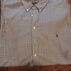 Ralph Lauren Oxford Dress Shirt, Long Sleeves, Men, 4XLT