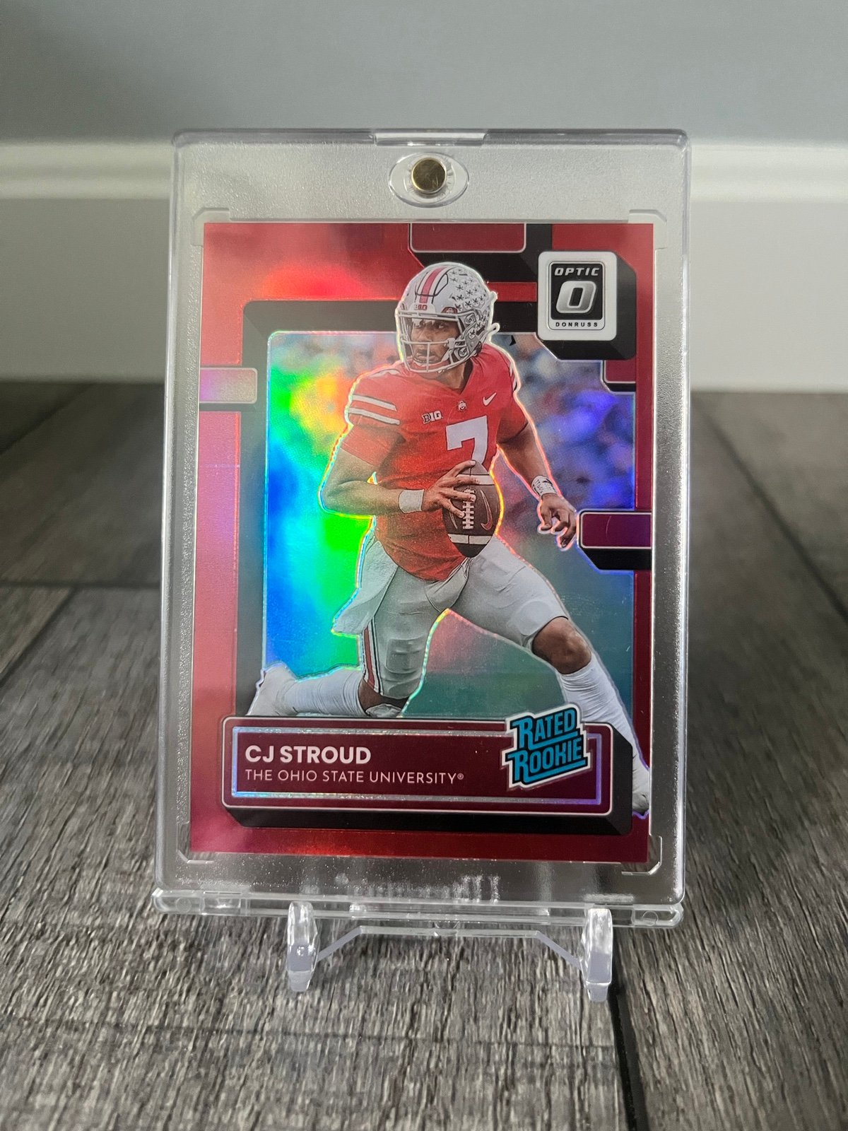 Rated rookie CJ Stroud /49 red