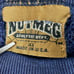 VTG 90s Nutmeg Mill NFL Chicago Bears Sweatshirt Extra Large Blue Faded Crewneck