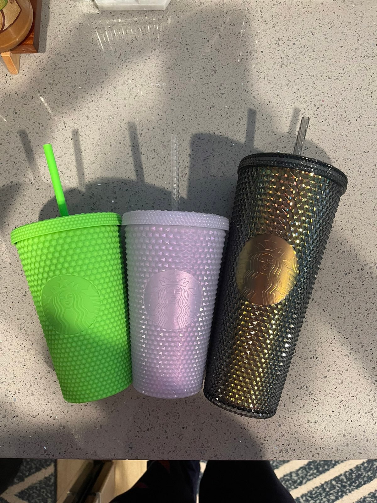 Starbucks gold studded tumblers bundle