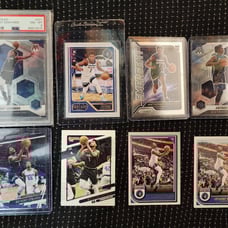 Anthony Edwards rookie Trading Card Lot Of 8! NBA. Panini. PSA.