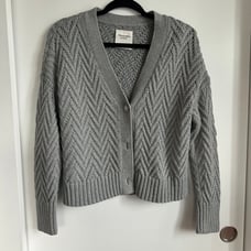 Abercrombie and Fitch Chevron Patterned Cardigan