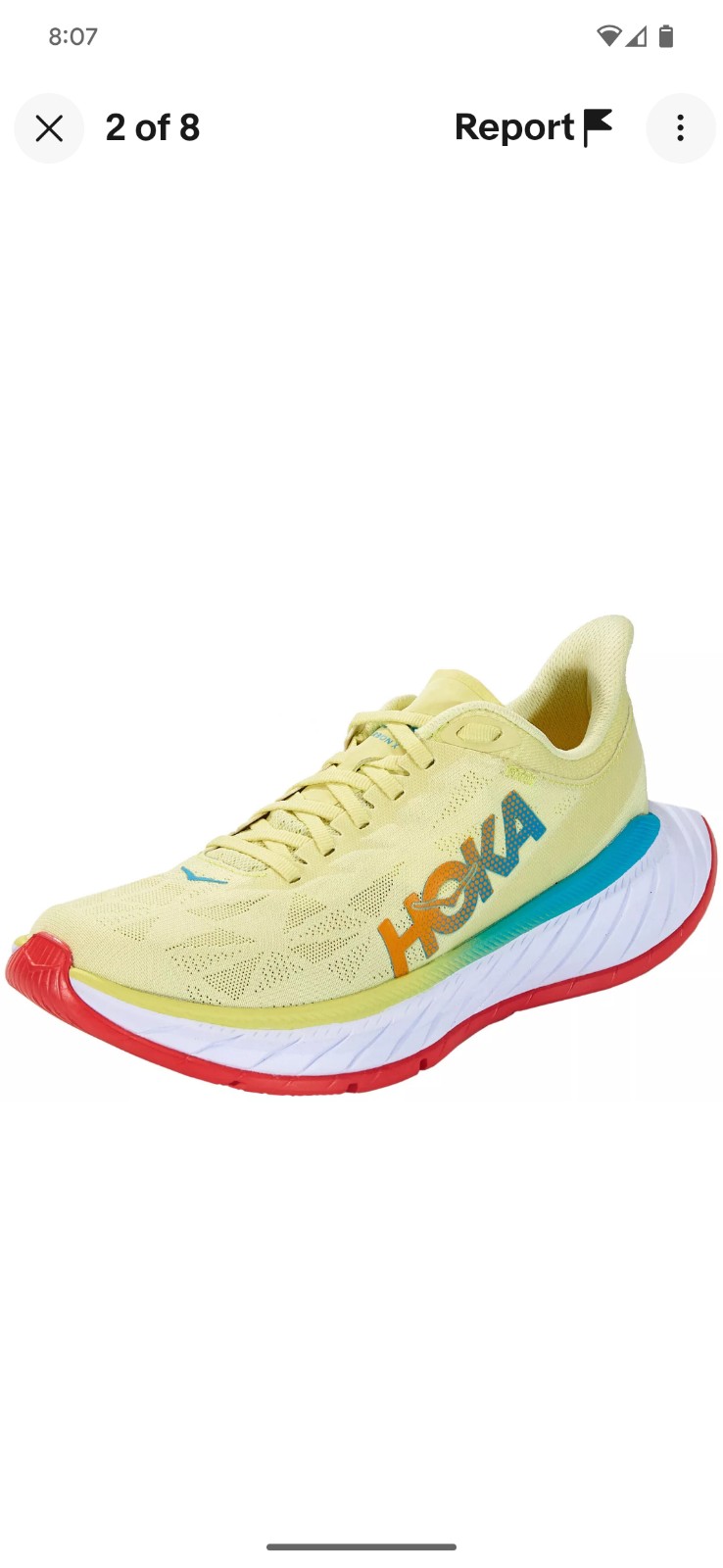 Hoka One One Men's Carbon X2 Size 9 D