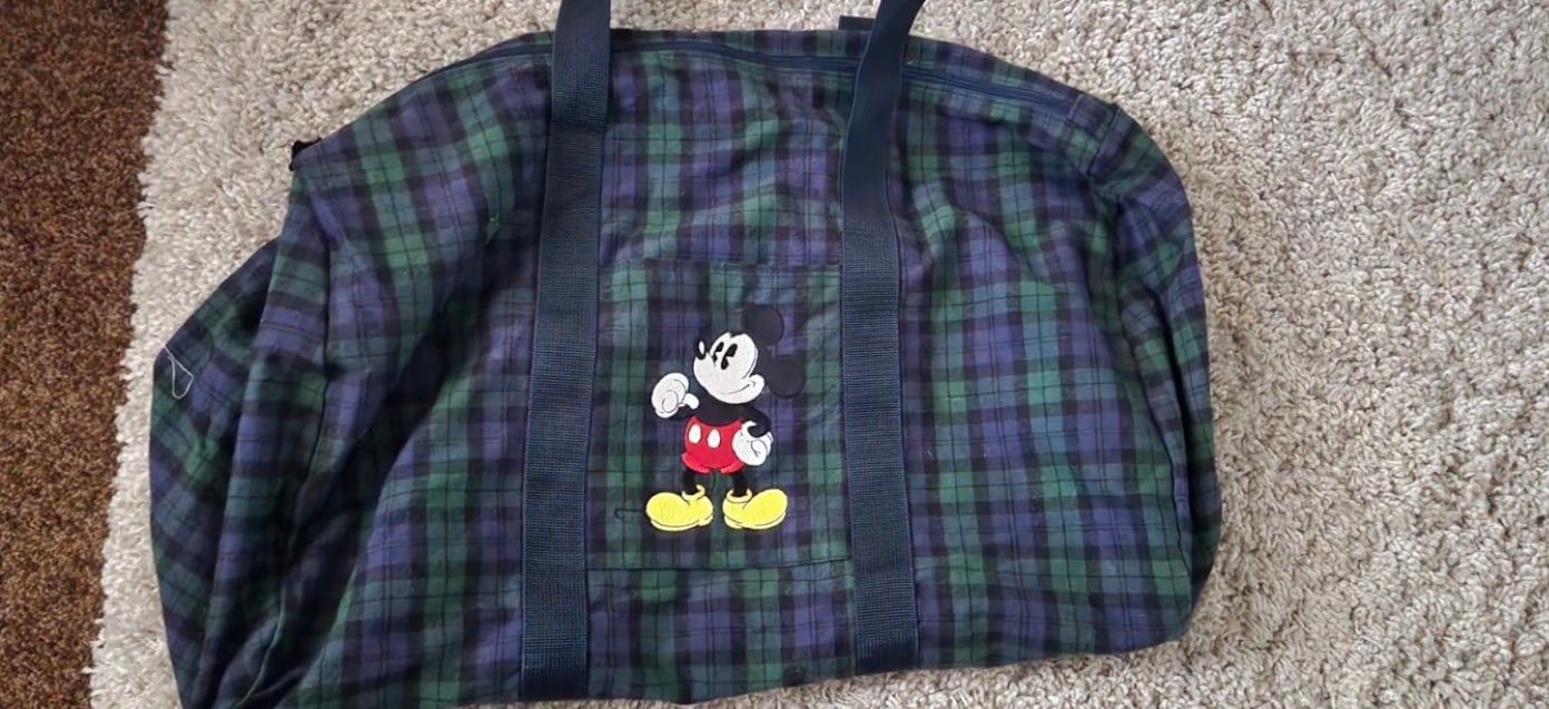 Disney Vintage Mickey Overnight Bag