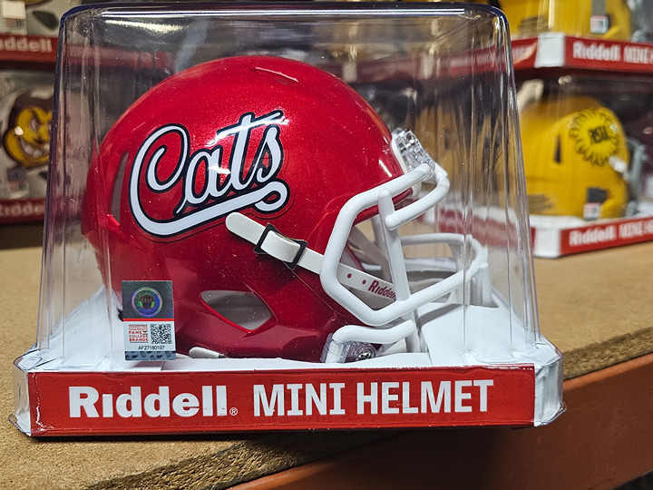 ARIZONA WILDCATS SCRIPT ALTERNATE NEW IN PACKAGE RIDDELL MINI HELMET
