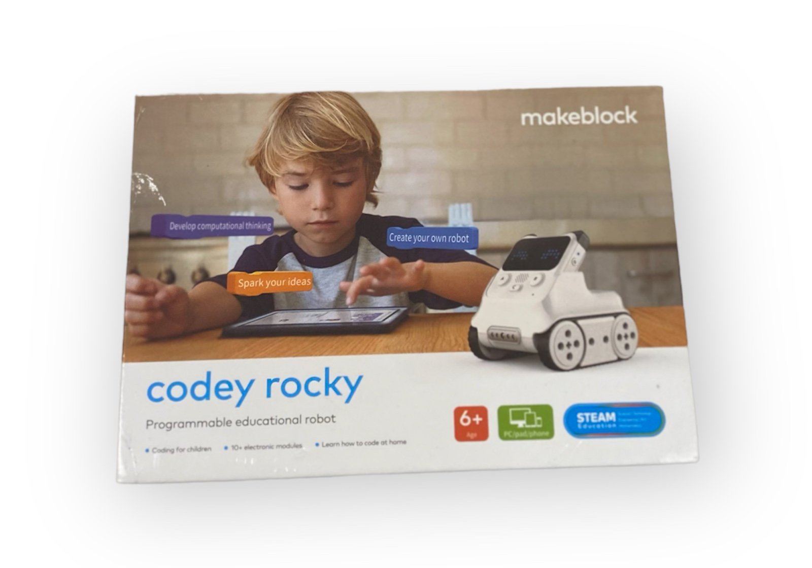 MakeBlock Codey Rocky Programmable Educational Robot STEM Educational Coding
