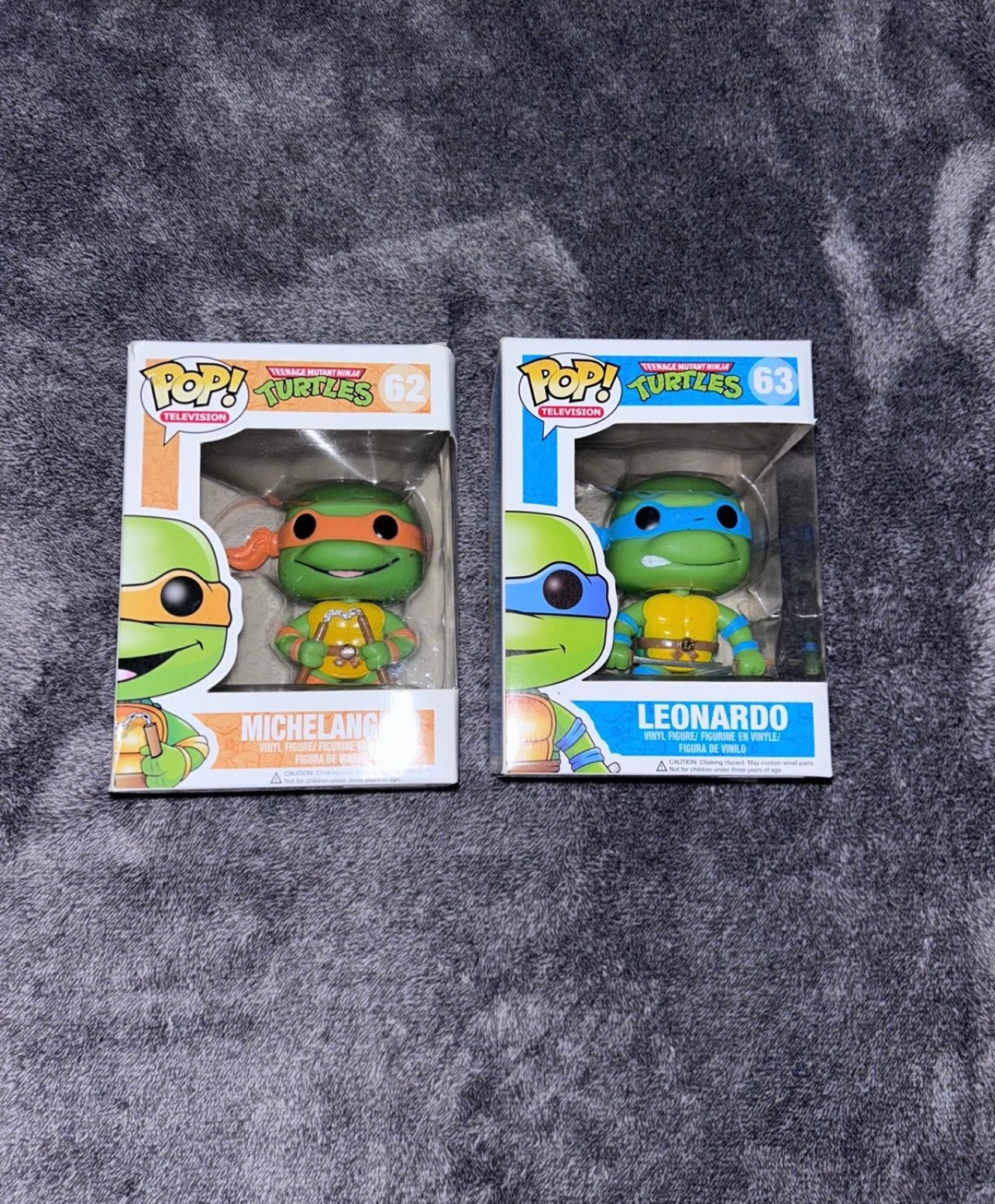 Michaelangelo & Leonardo Funko Pop! Vinyls Teenage Mutant Ninja Turtles #62?