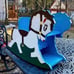 Vintage Horse sleigh rocker