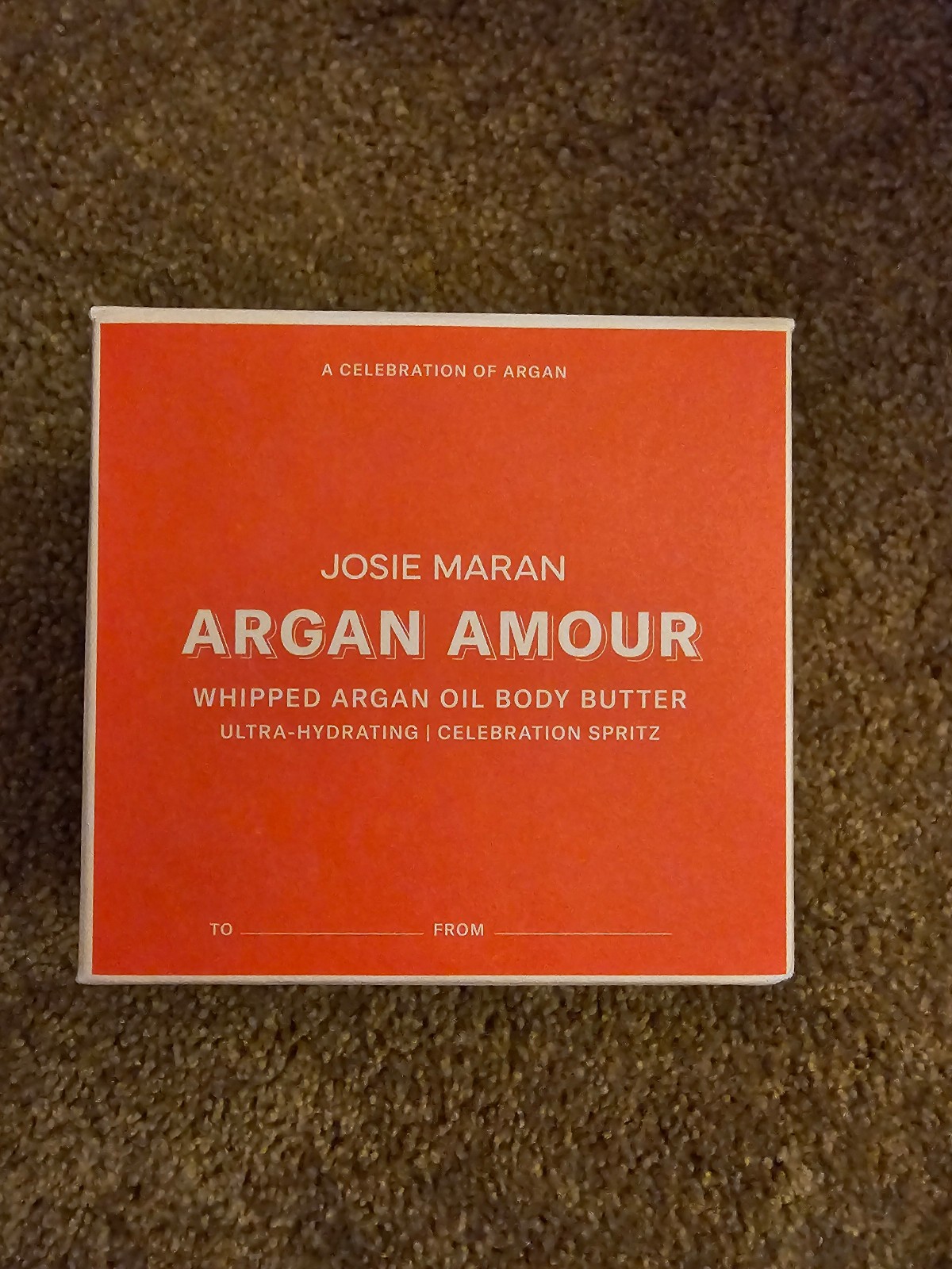 Josie Maran 13.5oz Whipped Argan Oil Body Butter in Celebration Spritz