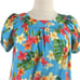 Puanani RJC Hawaiian Vintage Dress Tulip Sleeve Tropical Floral Women Size Large
