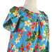 Puanani RJC Hawaiian Vintage Dress Tulip Sleeve Tropical Floral Women Size Large