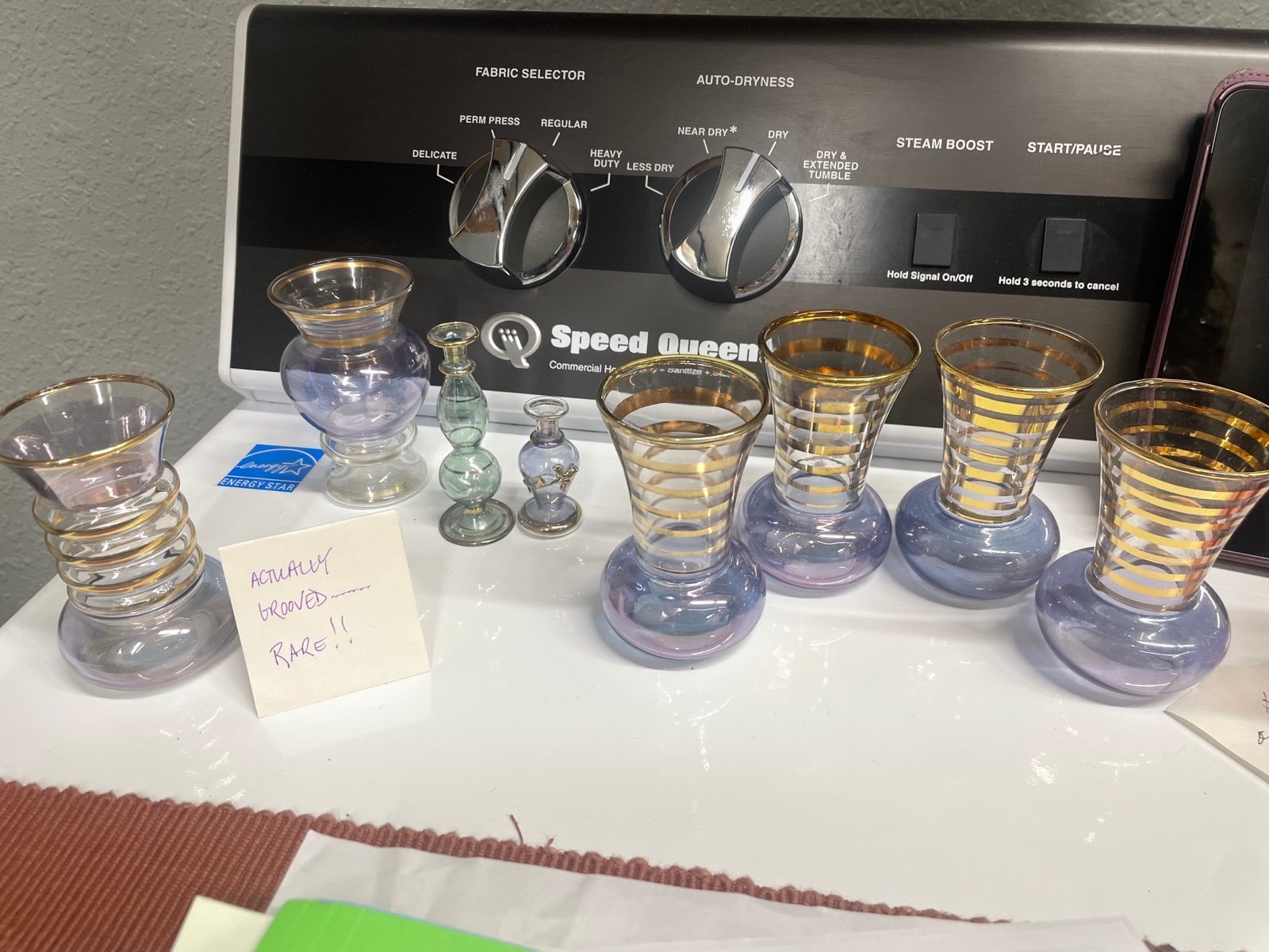 12 VINTAGE Bartells and Collins type vases/cups