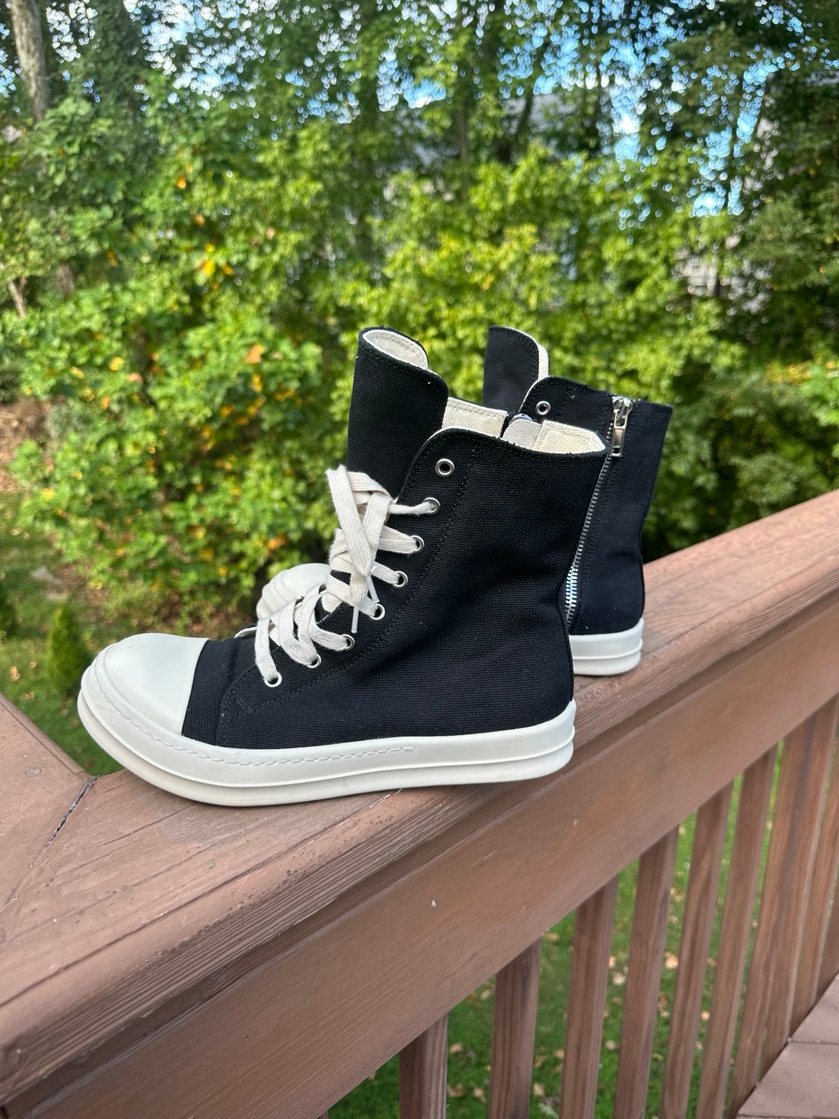 Rick Owens Drkshdw Canvas Shoes