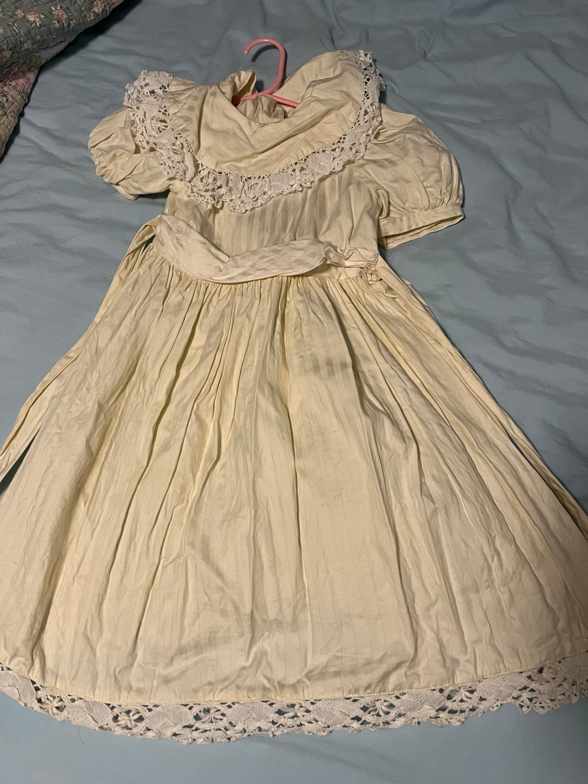 Girls Vintage 1980s Dress