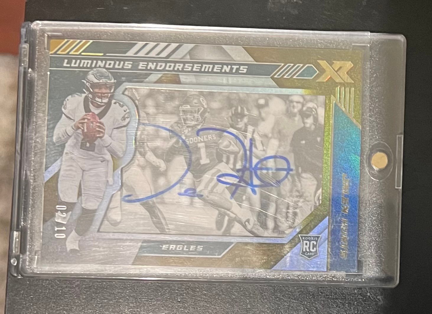 XR Jalen hurts luminous endorsements auto