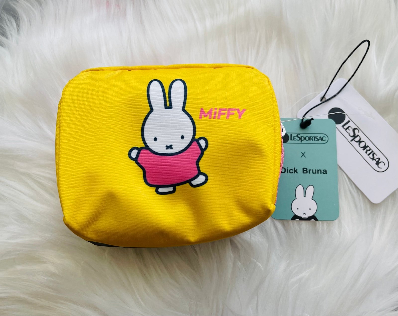 New LeSportsac x Dick Bruna Miffy Cosmetic Bag Pouch