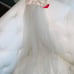 Gorgeous Wedding Dress with a Free Vail