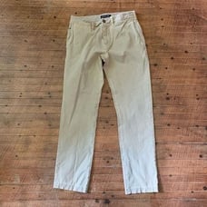 American Eagle tan 360 extreme flex slim 28x30 flat front slacks