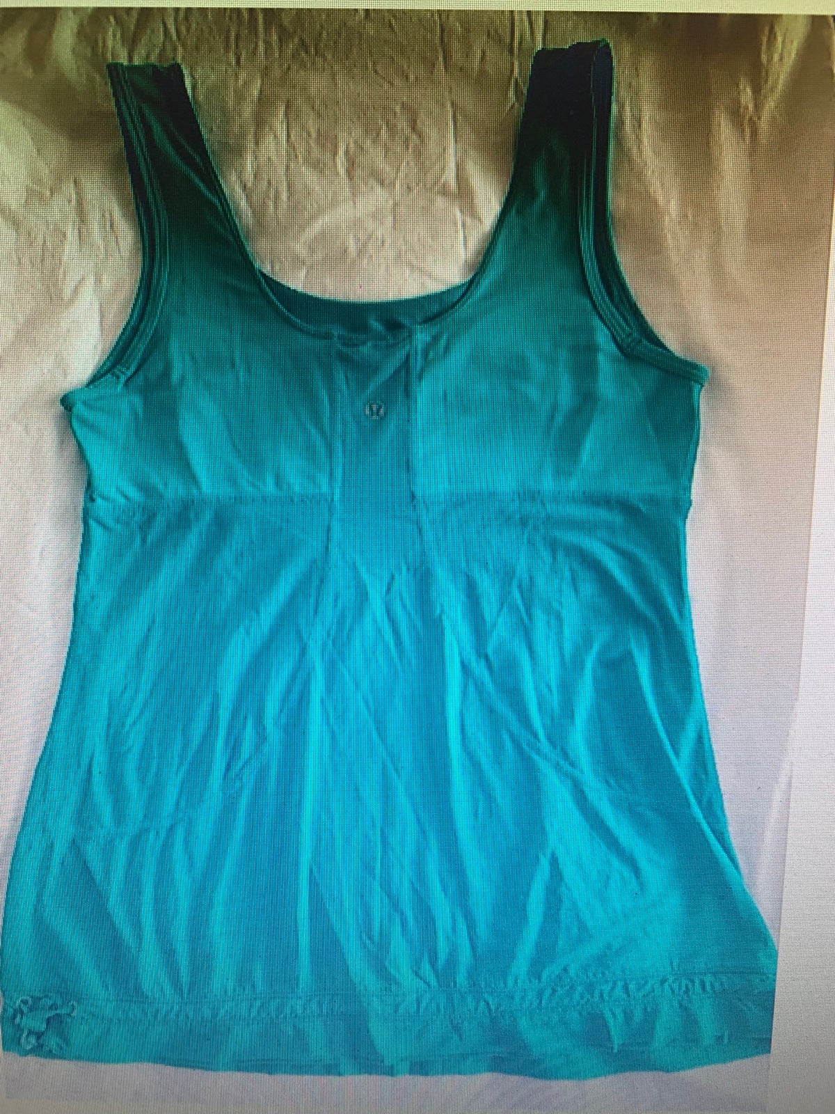 Lululemon Sunrise Pleated Drawstring Tank SZ 8 THREE!!