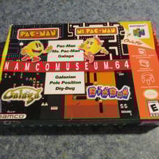 Nintendo namco museum 64 game CIB Super Condition!