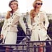 Elevenses Ivory Parisian Colette Wool Trench Peacoat - Anthropologie