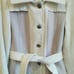 Elevenses Ivory Parisian Colette Wool Trench Peacoat - Anthropologie