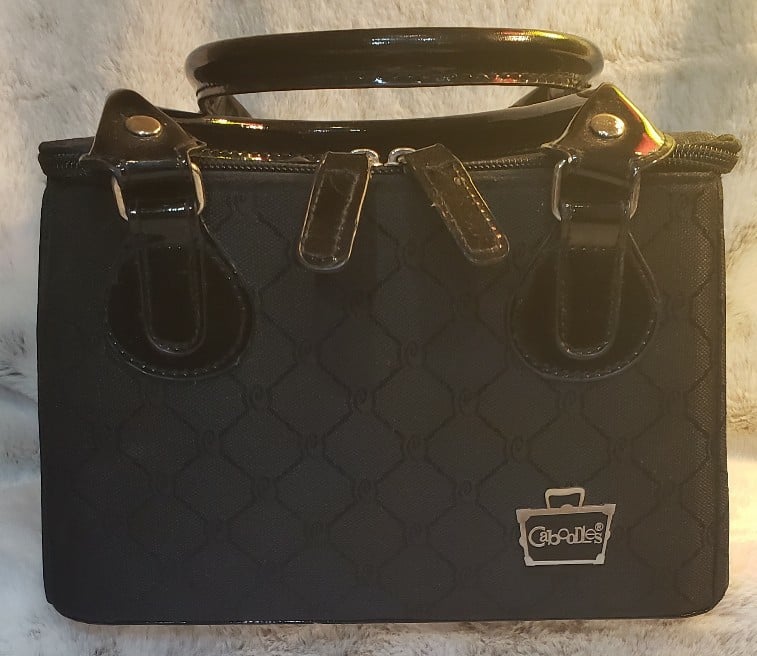 Vintage Caboodles Cosmetic Case Black