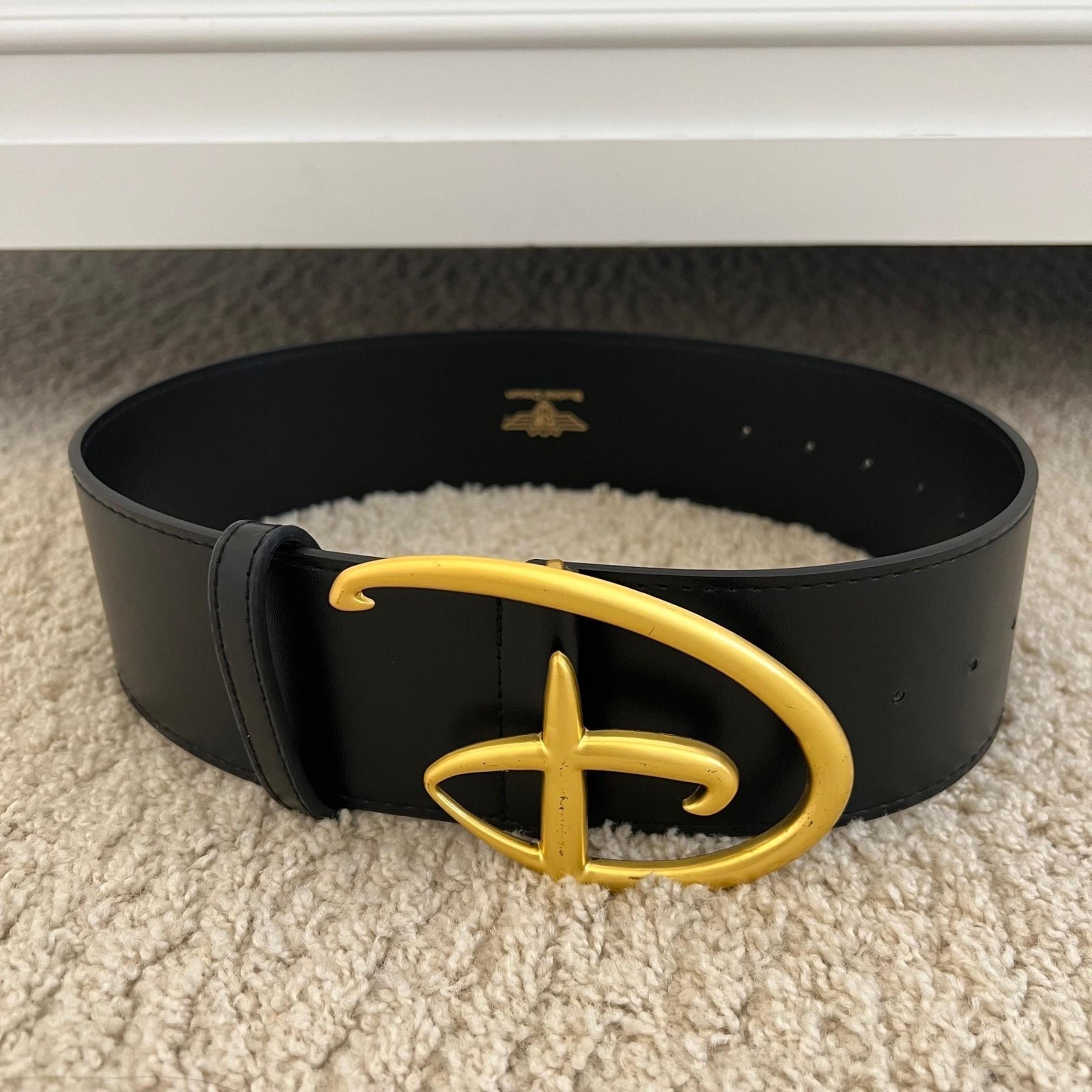 Buckle-Down Disney Belt Gold SMALL XS