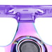 JDM Universal 6-Hole 326mm Vip Purple Crystal Bubble Neo Spoke Steering Wheel