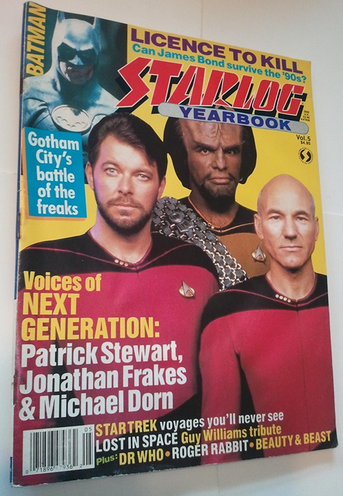 Starlog Yearbook 5 NM Star Trek Batman Doctor Who Framed Roger Rabbit Superboy