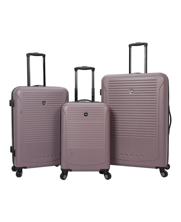TAG Riverside Purple Luggage Carry-on Hardside Spinner Suitcase 24”