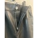 Zara Women’s Faux Black Leather 5 pocket Straight Leg Pants US Size 4