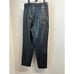 Zara Women’s Faux Black Leather 5 pocket Straight Leg Pants US Size 4