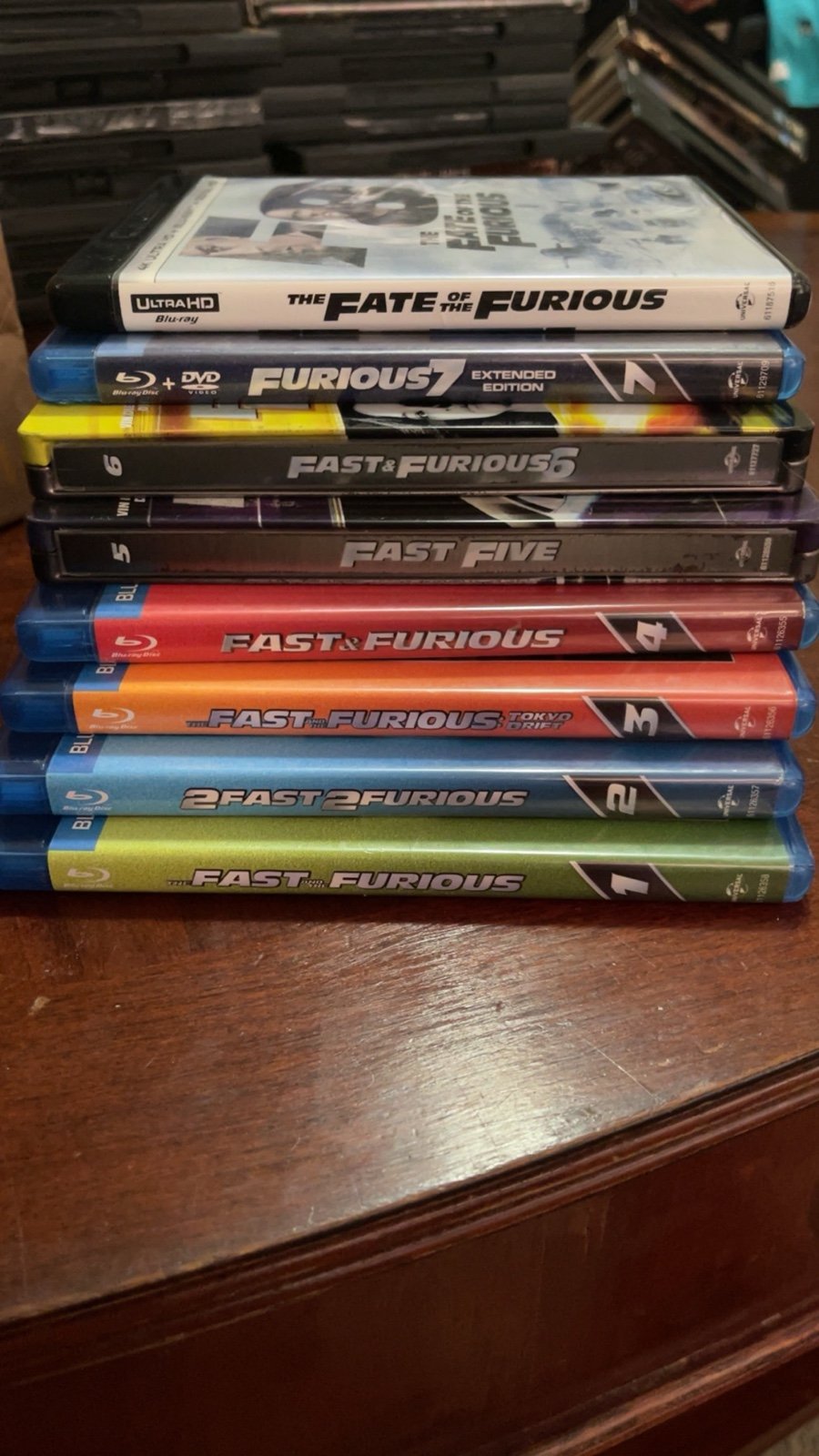 Fast n furious collection 1-8